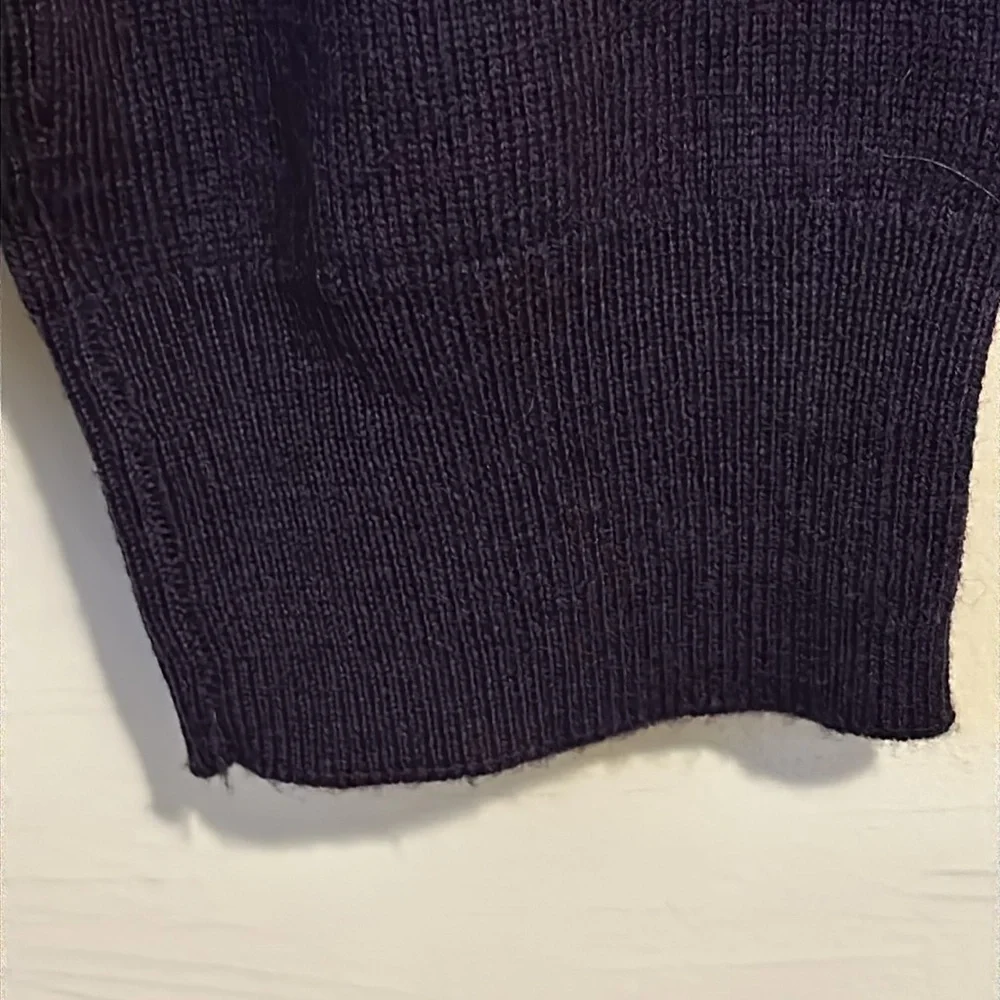 JOS A BANK Traveler Mens Merino Wool 1/4 Zip Cardigan Sweater 31608 Size L
